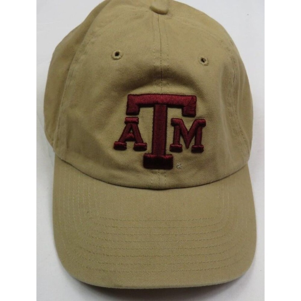 Texas A&m 47 Brand Cap OSFA Natural Clean Up Aggies Baseball Hat